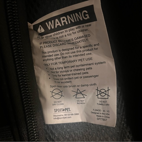 Travel back pack for Cat 🐱 or small dog 🐶 back pack - Picture 11 of 14